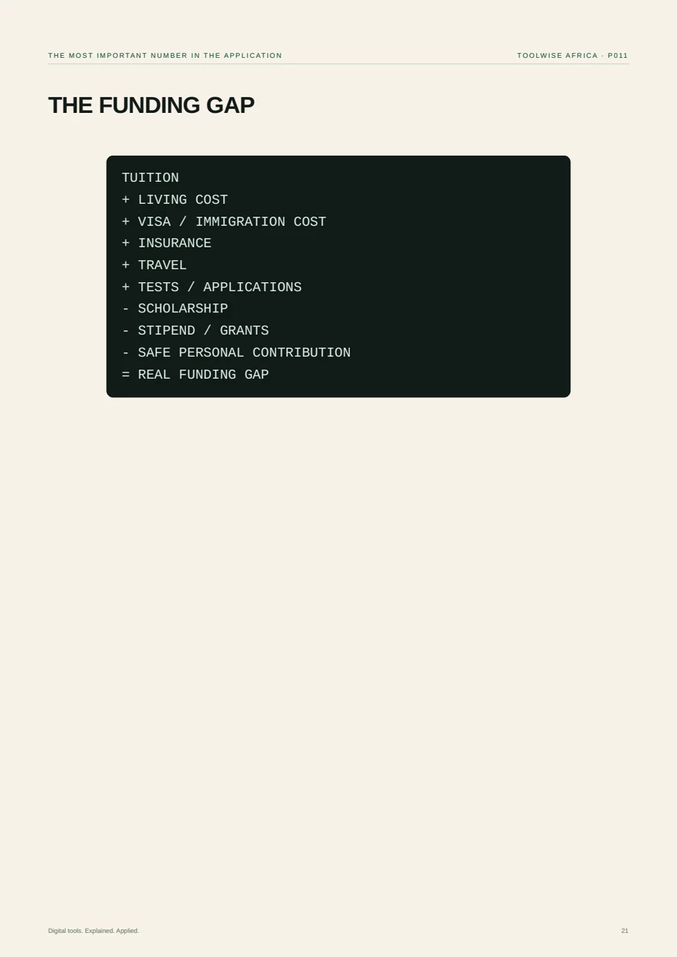Interior preview from Global Study Application OS